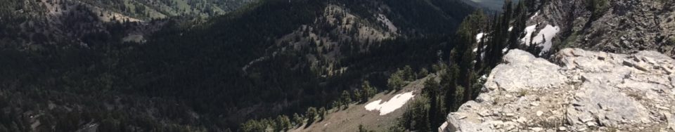 North Kents Peak viewed from,tue summit of Elkhorn Mountain.