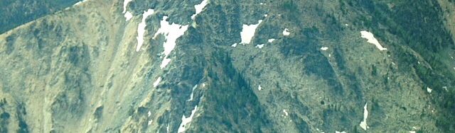 Mormon Mountain fron the air. Karen Jones Photo