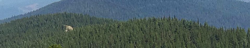 Bernard Peak from North Chilco Peak.