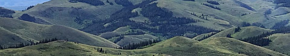 Badger Mountain viewed from Monument Peak.