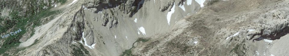 Peak 9565. Google Earth Image