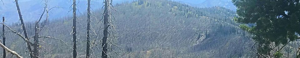 Peak 8658 viewed from Peak 8681.