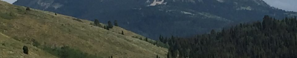 Caribou Mountain viewed from the Grays Lake Road to the west.
