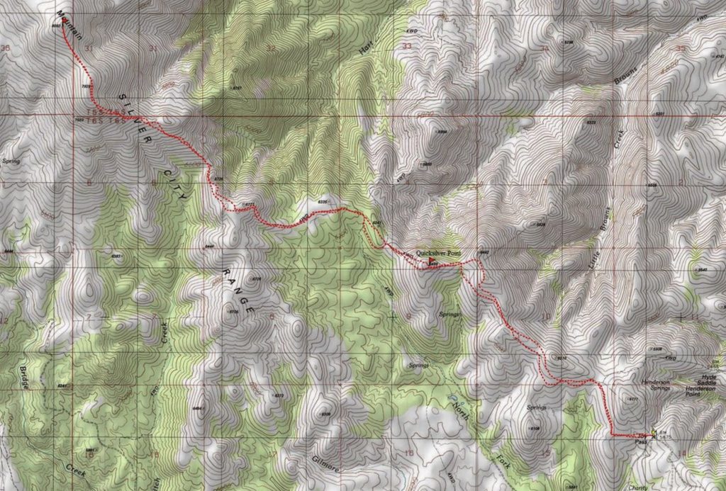 Dave Pahlas’s GPS track.