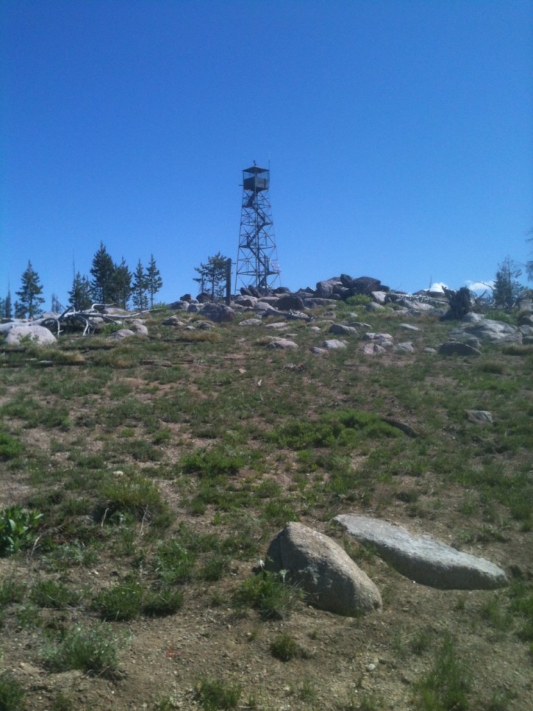 Bear Valley Mountain summit.
