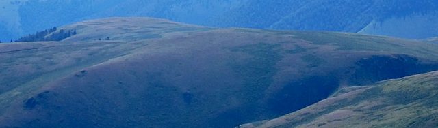 Corral Creek Summit viewed from the west.