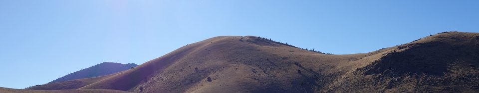 Lead Mountain from a point northeast of the summit. Paul Leclerc Photo
