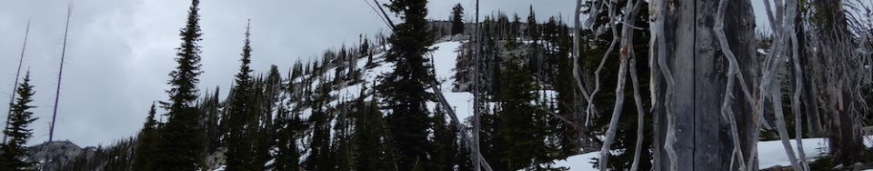 Pot Peak viewed from the south. John Platt Photo