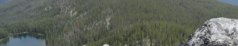 Lake Rock Peak Viewed from Lake Rock. John Platt Photo
