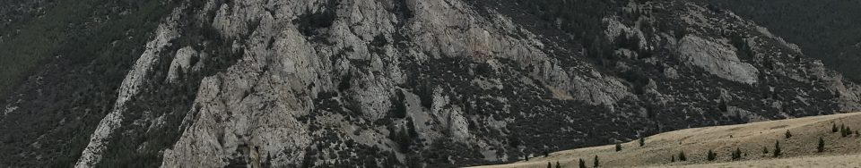 The west face of Peak 8937, highpoint X to the right. Margo Mandella photo