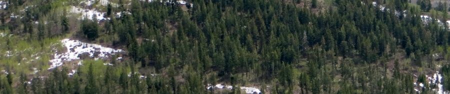 Peak 6992 from the summit of Peak 7232. Photo - Steve Mandella