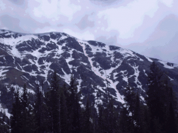 The north face of Sheep Mountain. Miskin Steadman photo.