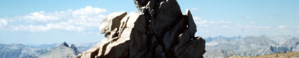 The summit of Mount Gould.