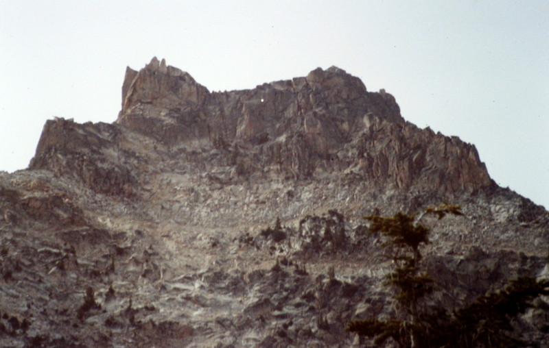 Packrat Peak's east face.