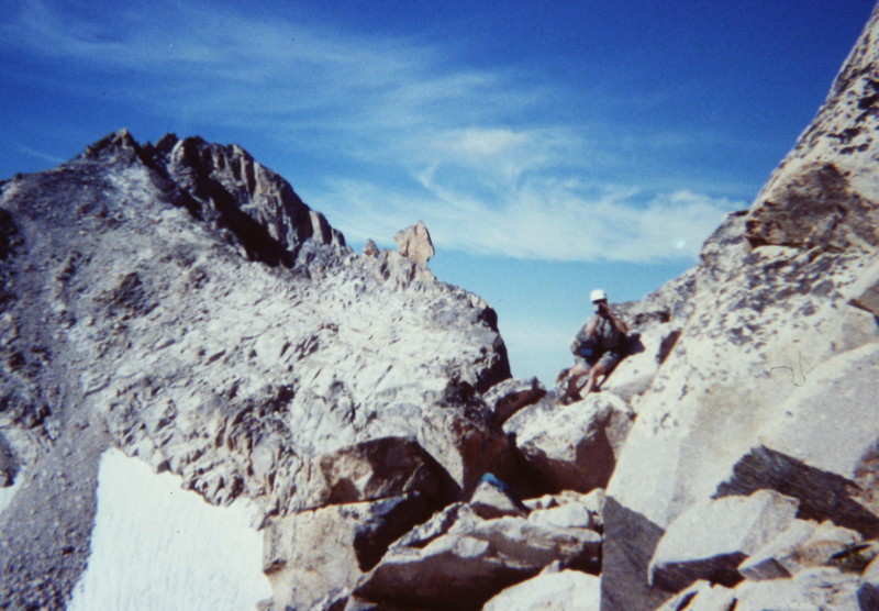 The Arrowhead in the background.