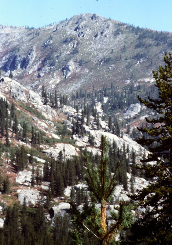 It is up and down terrain which is not easily traversed.