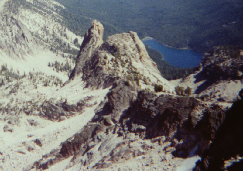 The Finger of Fate from the Sevy Summit.