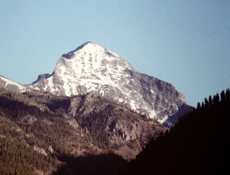 Devils Bedstead East from Summit Creek.