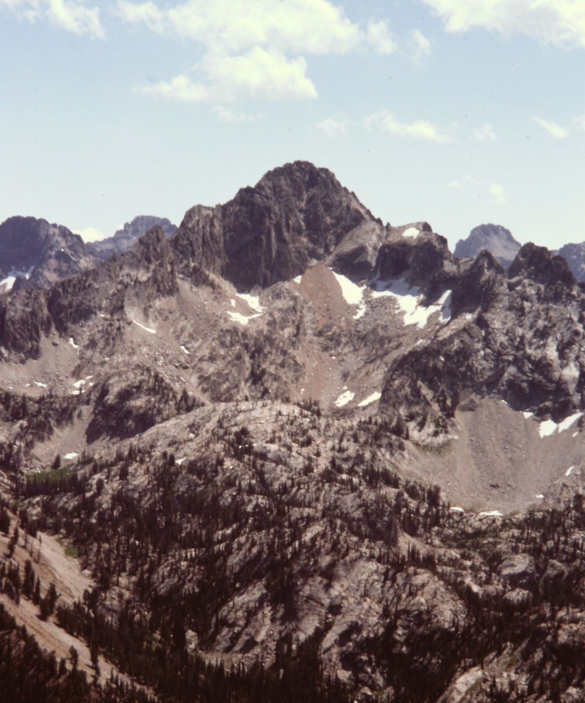Tohobit Peak viewed from Observation Peak.