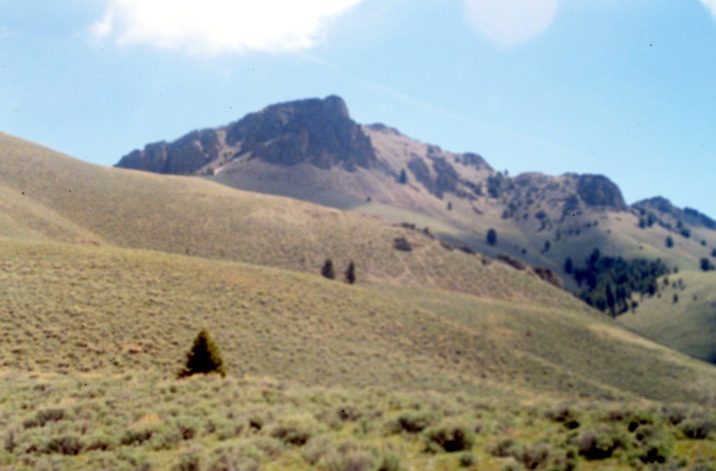 Potaman Peak. Sorry about the poor scan. I will try to get a better shot.