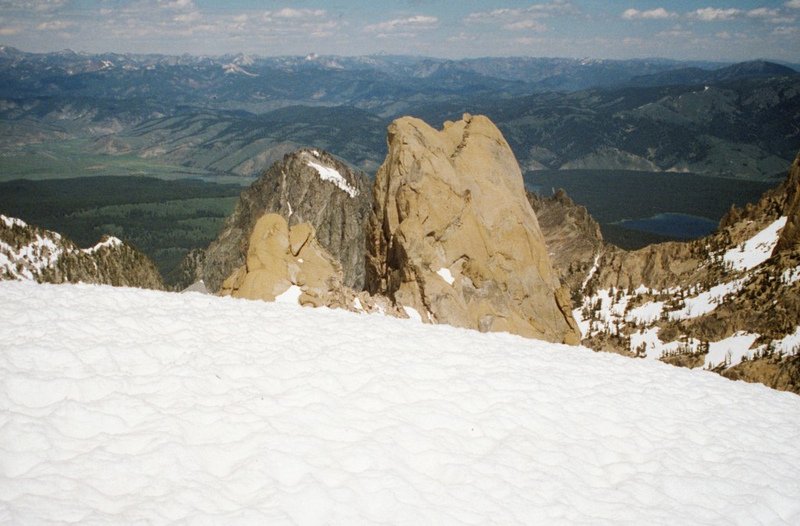Rotten Monolith from the Braxon summit.