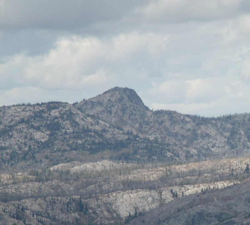 Bruin Peak from Burnside Peak.