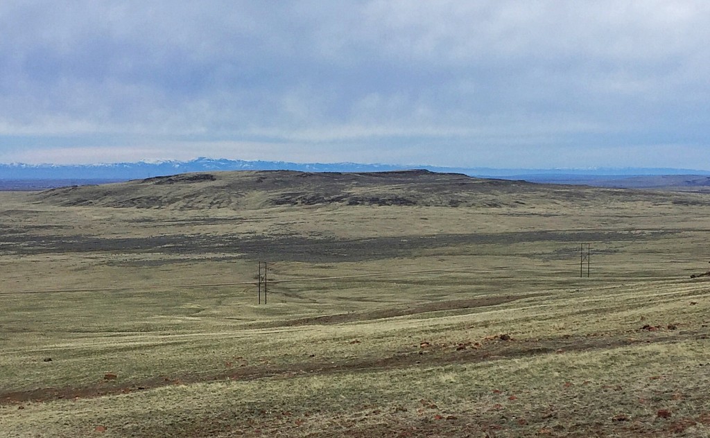 Jackson School Butte from Teapot Dome.