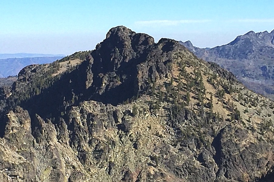 Monument Peak from John Milton Peak