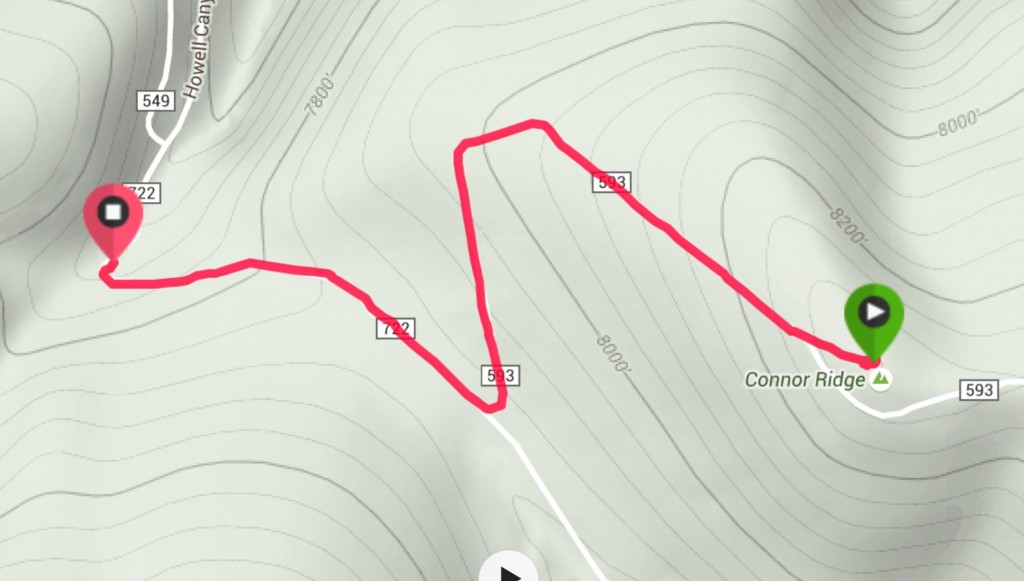 My GPS track.