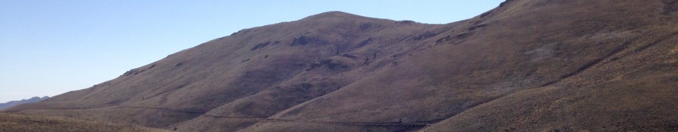 Peak 8082 viewed from near Beaverland Pass.