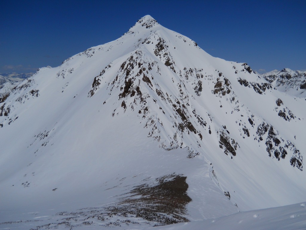 Lorenzo Peak from the summit of Badacious Peak. Pat Mcgrane Photo