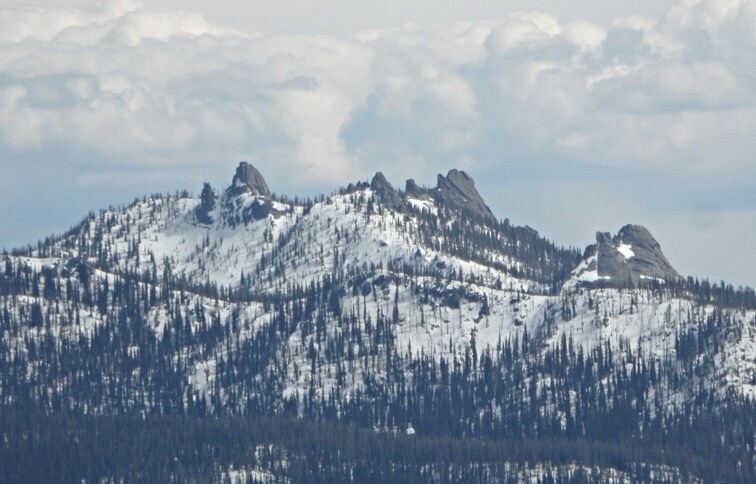 Needles Peak from Green Mountain. John Platt Photo 