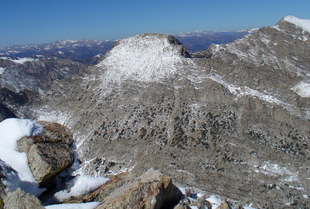Andromeda taken from Pyramid Peak. The picture shows the east face. Vanessa LeBarre Raela Photo